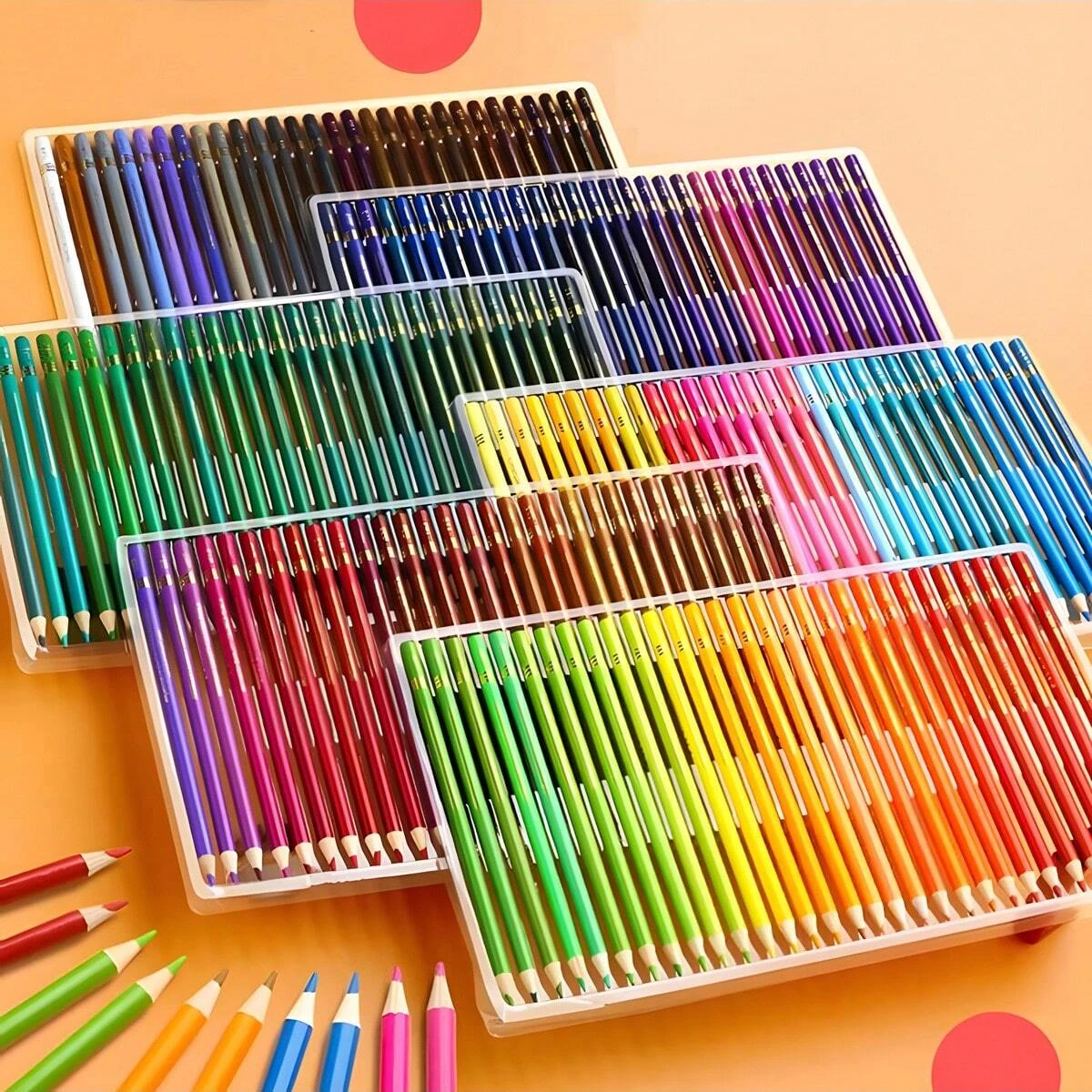 Professional Oily/Water-Soluble pencils Set Drawing colored pencils wood colour coloured pencils kids gift School Art Supplies