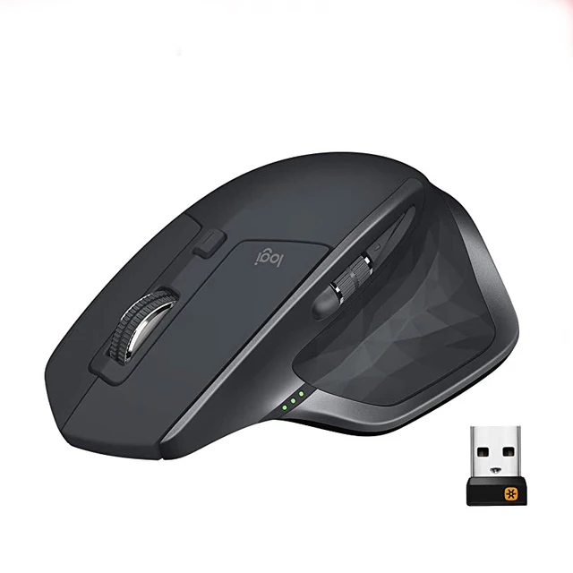 100% New Logitech MX Master 2S Wireless office Mouse Hyper-Fast Scrolling Ergonomic Shape Rechargeable  Control Upto 3 Computers 7