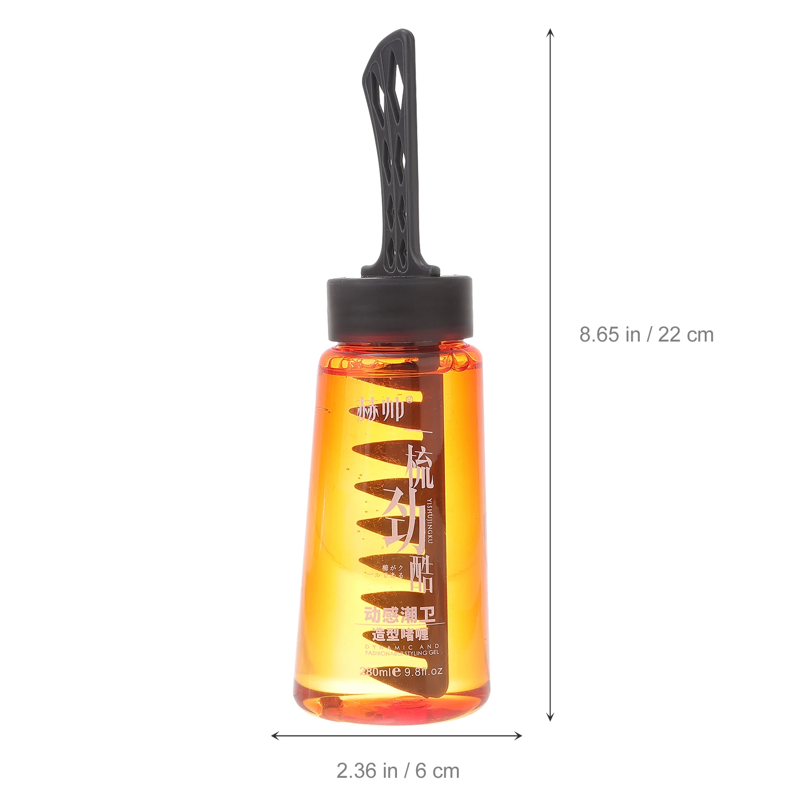 2 In 1 Hair Oil Gel Cream Wide Tooth Comb Back Hair Styling Cream For Men Styling Definer Tools Salon Accersories