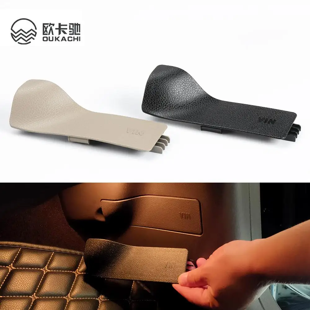 

Front Right Door Sill Scuff Plate Hole Cap Vehicle Identification code VIN Number Cover For W166 W292 ML GLE GLS 1666870282