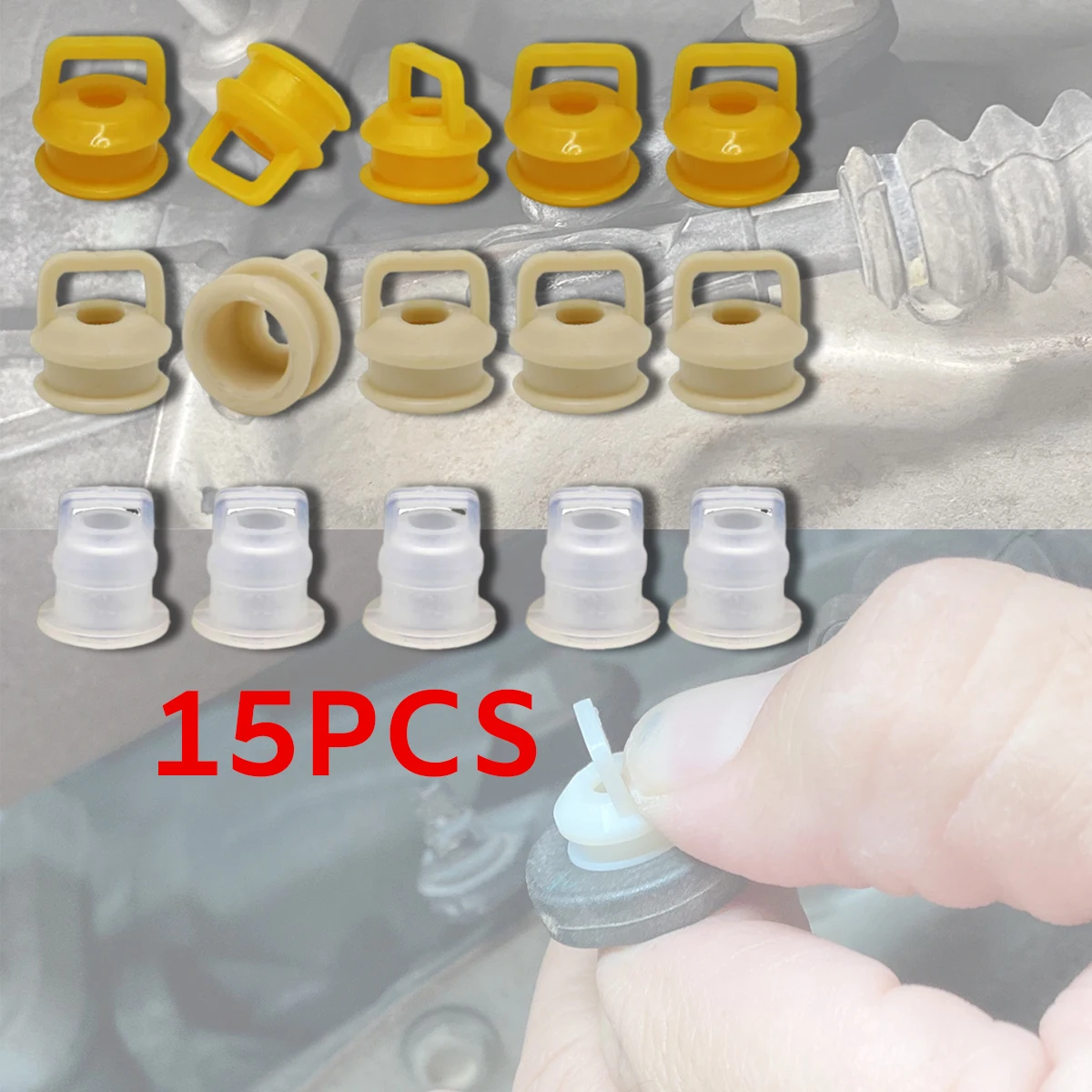 15Pc Boccola Del Cavo Del Cambio Per Chevrolet Cruze Orlando Cadillac Escalade Jeep Insignia Linkage Gomma Grommet Clip Parti Del Manicotto