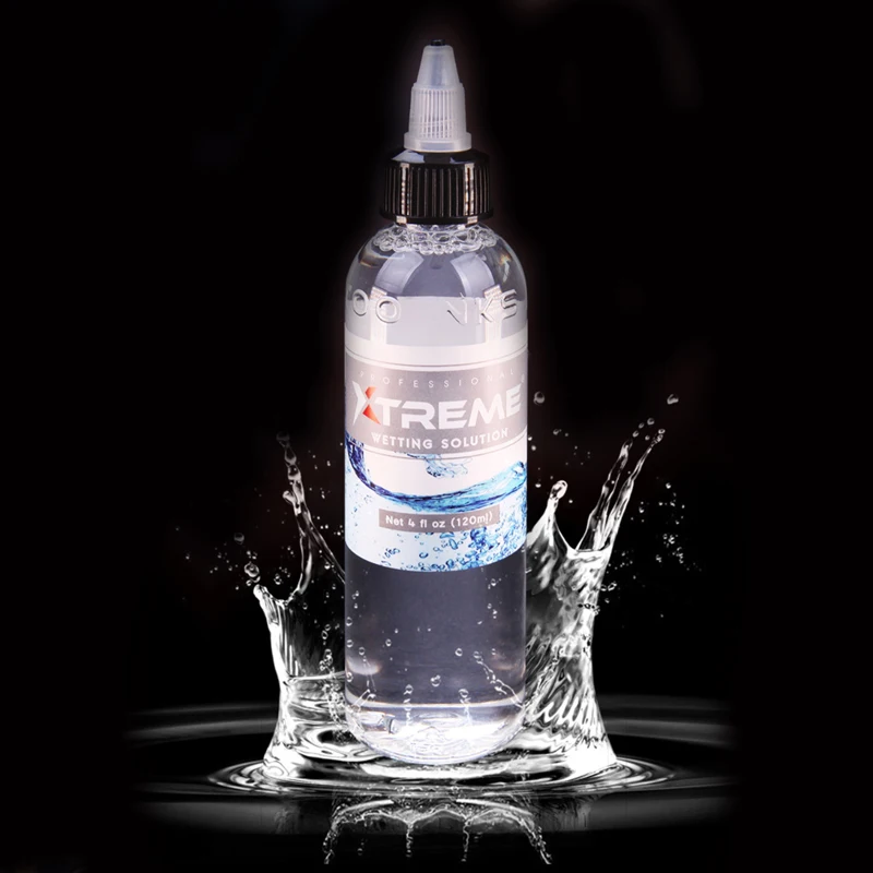 4oz/120ml Tattoo Pigment Diluent Permanent Tattoo Accessories Supplies Tools Pigment Black White Color Blending Liquid
