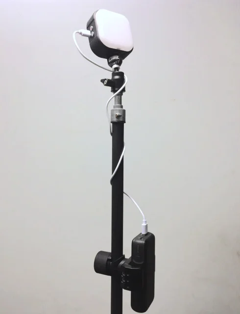 Universal Power Bank Clamp Mobile Phone Clip SSD Holder Cold Shoe Mount for iPho