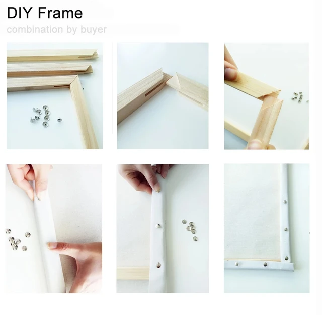 Gatyztoire – Kits de peintures par numéros, peinture acrylique par numéros pour adultes, paysage sur toile, décoration murale moderne pour la maison, Gfit 6