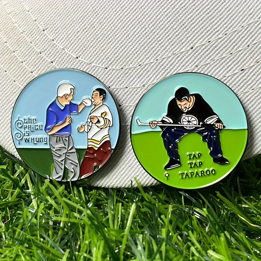 Funny Golf Ball Marker With A Standard Magnetic Hat Clip For Men Women, Premium Golf Gifts For Men Women