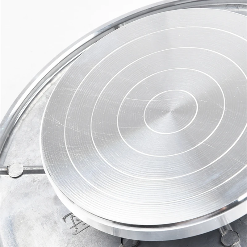 Pottery Wheel 11-30CM Pottery Wheel Aluminum Alloy Pottery Turntable Double-Sided Wheel DIY Clay Turntable Rotary Cake Turntable pottery wheel