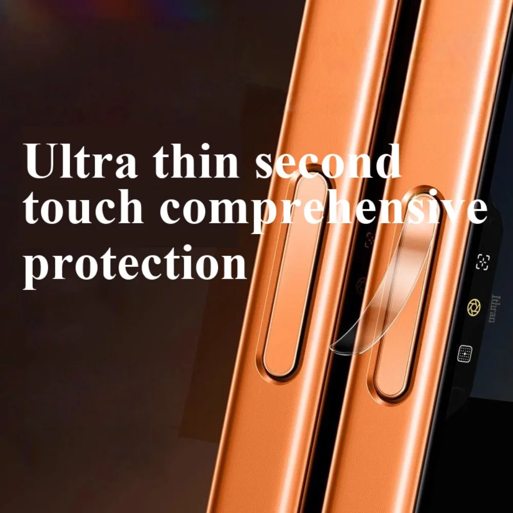 Type-C Charging Port Protector Film Camera Button Stickers for iPhone 17 16 Pro Max Soft Tempered Glass Film Dustproof Stickers 2