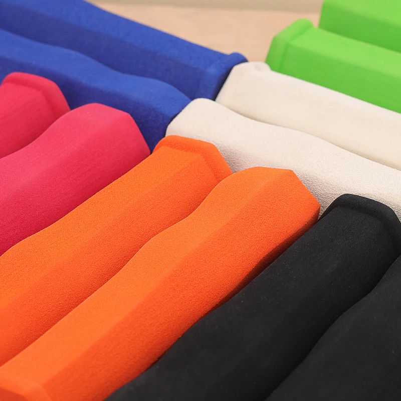 Impugnature Bicicletta PERSONALIZZATE VELLUTO ROSSO SCHIACCIATO - Foto 8