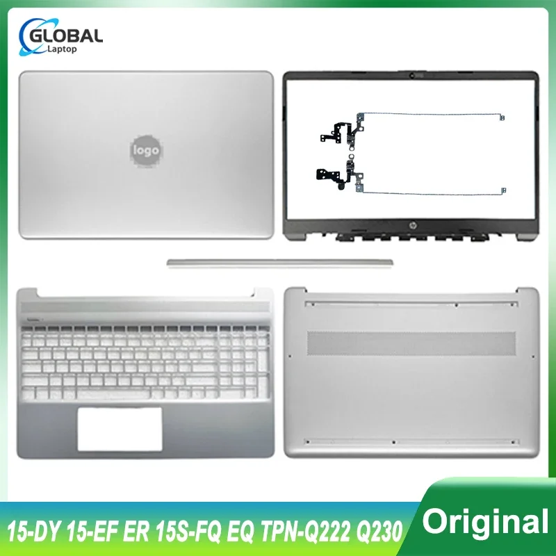 

New Laptop Case for HP 15-DY 15-EF ER 15S-FQ EQ TPN-Q222 Q230 LCD Back Cover Front Bezel Palmrest Bottom Case Top Shell Housing