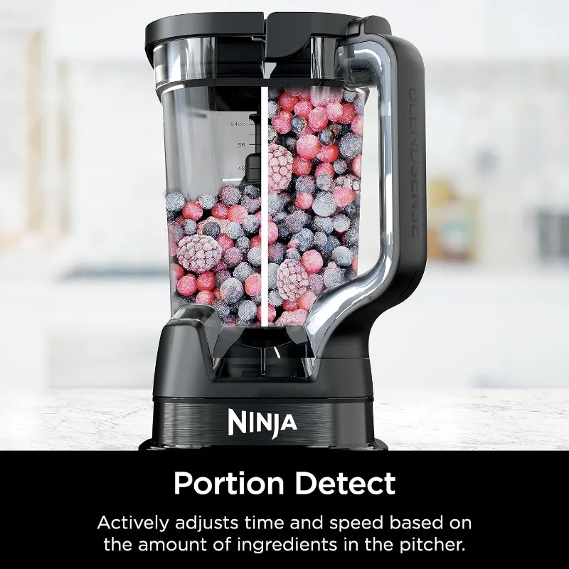 Ninja TB401 Detect Kitchen System Power Blender + Processor Pro, BlendSense Technology, Blender, Chopping & Smoothies 5