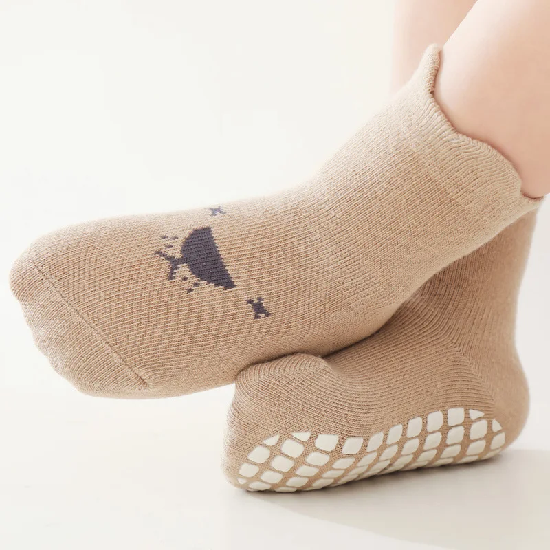 2025 Baby Floor Socks Indoor Toddler Socks Pure Cotton Breathable Non-slip Bottom Children's Socks