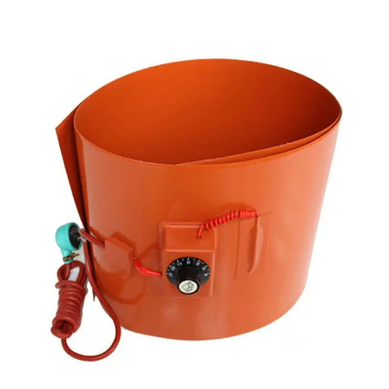 

200L Oil Drum Silicone Heating Belt Silicone Rubber Heater 1740x250mm 2000W (Service life more than 10 years)
