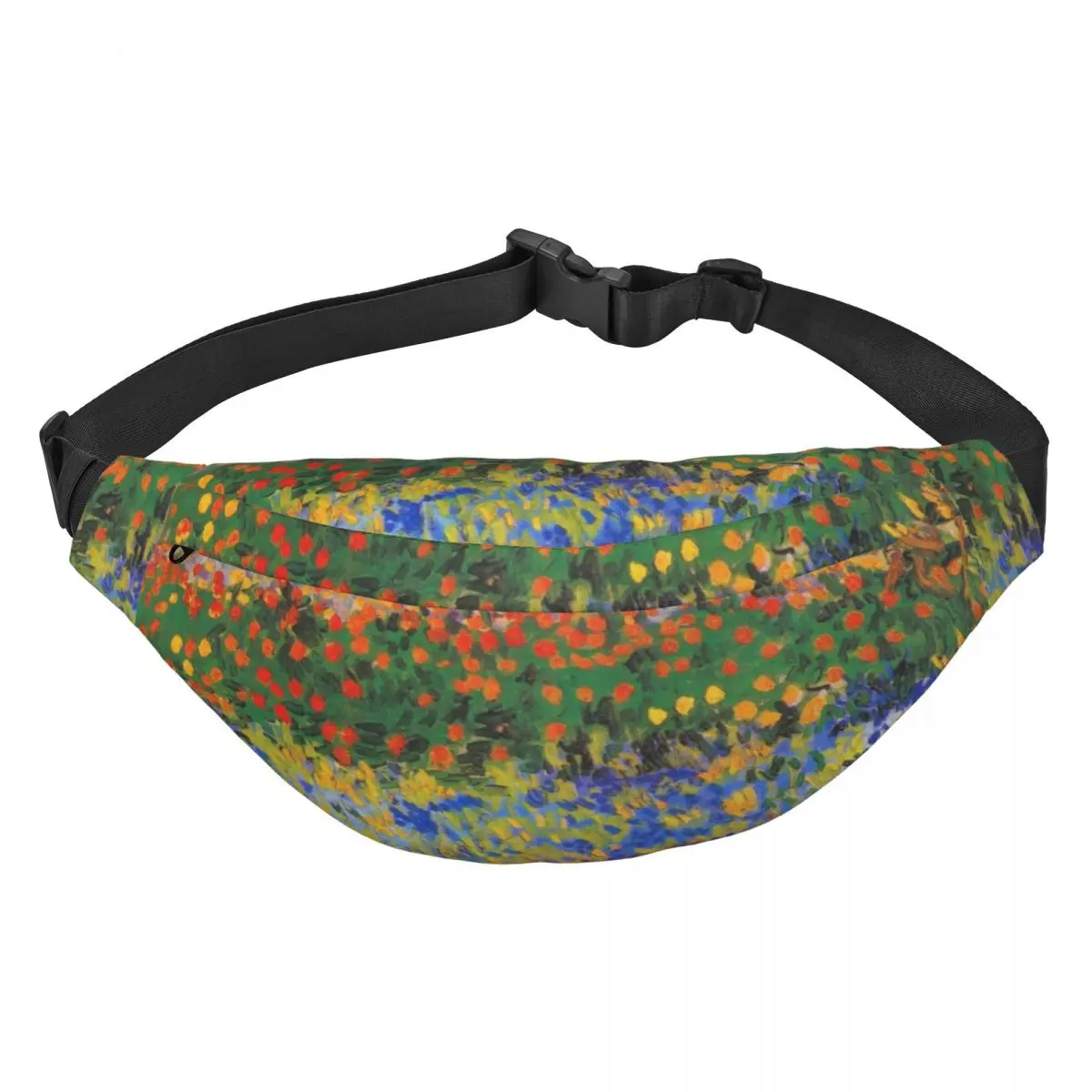 

Cool Flower Garden Painting By Vincent Van Gogh Fanny Pack Men Women Sling Crossbody Waist Bag for Traveling Phone Money Pouch