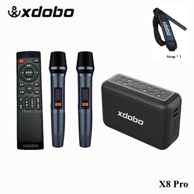 XDOBO X8 PRO Speakers 120W Output Power Portable Bluetooth Boombox with