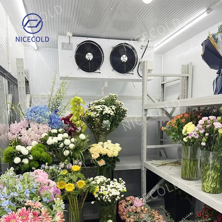 Display Fresh Flowers Refrigerator Glass Door Floral Storage Walk in Cooler - Image 2