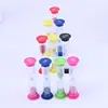 6Pcs Sand Timer Plastic Hourglass Timer Colorful Sandglass Hourglass Small 30sec/1min/2mins/3mins/5mins/10mins Sand Clock Timer 2
