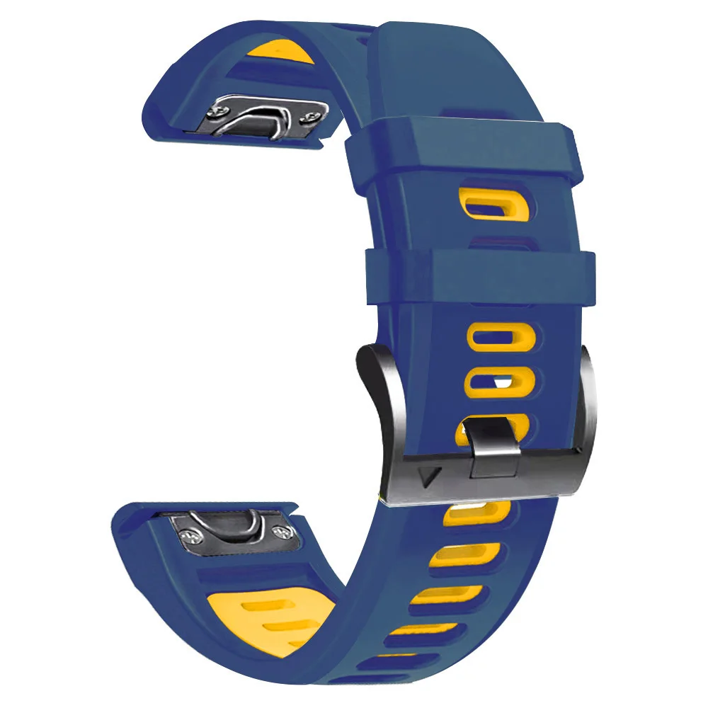 Silicone Quick Release Smartwatch Strap - Versatile Replacement Wristband
