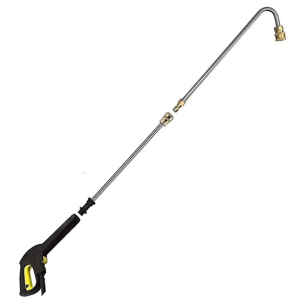 ROUE Angled Spray Lance, Under Chassis Wash Lance Compatible With Karcher K2 K3 K4 K5 K6 K7 Pressure Washer, Gutter Cleaning Kit 2