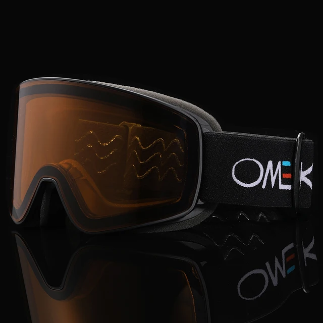 OMEKOL BRAND NEW Double Layers Anti-Fog Ski Goggles Snowmobile Eyewear Outdoor Sport Snow Snowboard Glasses 6