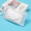 Transparent Wet Wipes Bag Snap Strap Napkin Storage Pouch Easy-carry Eco-Friendly Mask Case Reusable Cosmetic Container 1