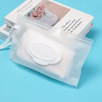 Transparent Wet Wipes bag 1