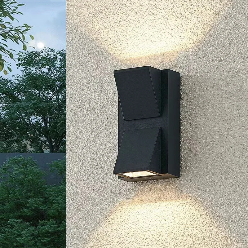 Outdoor Wall Light Waterproof Led Outdoor Lighting Porch Lights Balcony Garden Lights Bedroom Living Room Home Decor Lighting