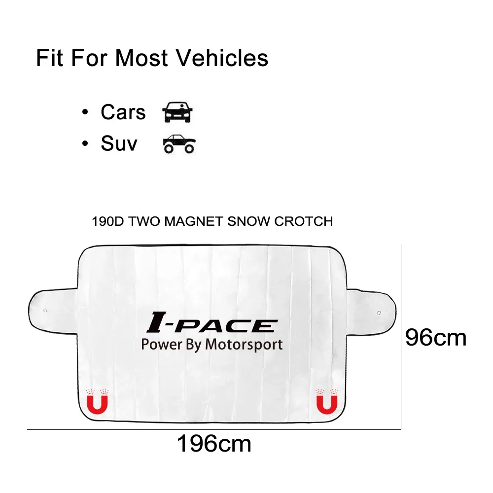 Car Windshield Sunshade Cover Parasol Accessories for Jaguar XF X250 X351 JS-Racing E-pac F-pace XE XJ I-pacee XK SV S R Type