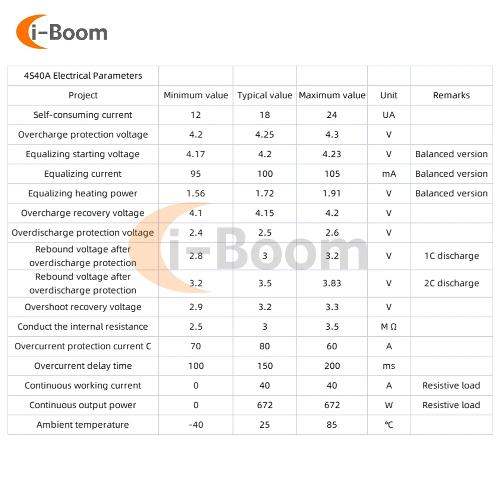 16.8V 4S 30A 18650 batteria agli ioni di litio BMS PCB circuiti integrati scheda di protezione scheda di bilanciamento delle celle della batteria - Image 3