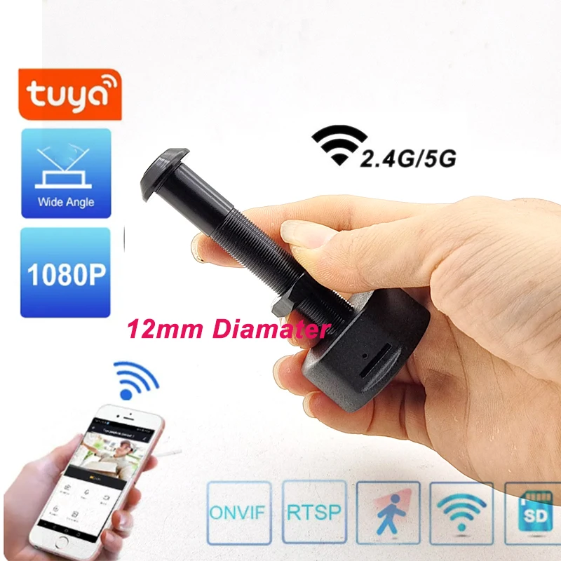 12mm-5g-24g-tuya-video-peephole-wifi-camera-mini-motion-detection-door-viewer-video-eye-onvif-rtsp-home-security-auto-record