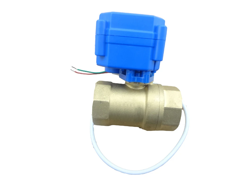 Misol / 1pcs of motorized ball valve G1 DN25 (reduce port) 2 way 24V, electrical valve