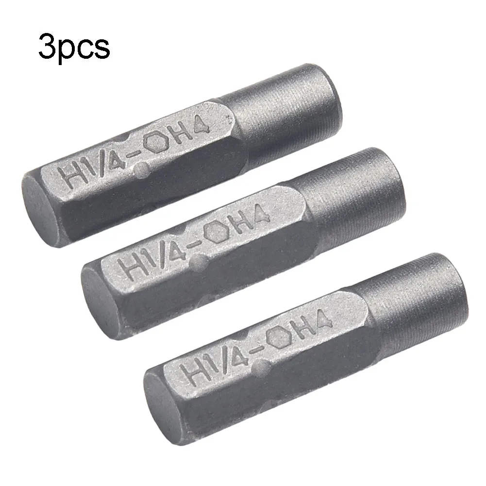

3PCS 1/4 Inch Bit Adapter For Electric Screwdrivers Hex Shank Micro Bit Socket Driver Bit Adapter Power Tool Accessories