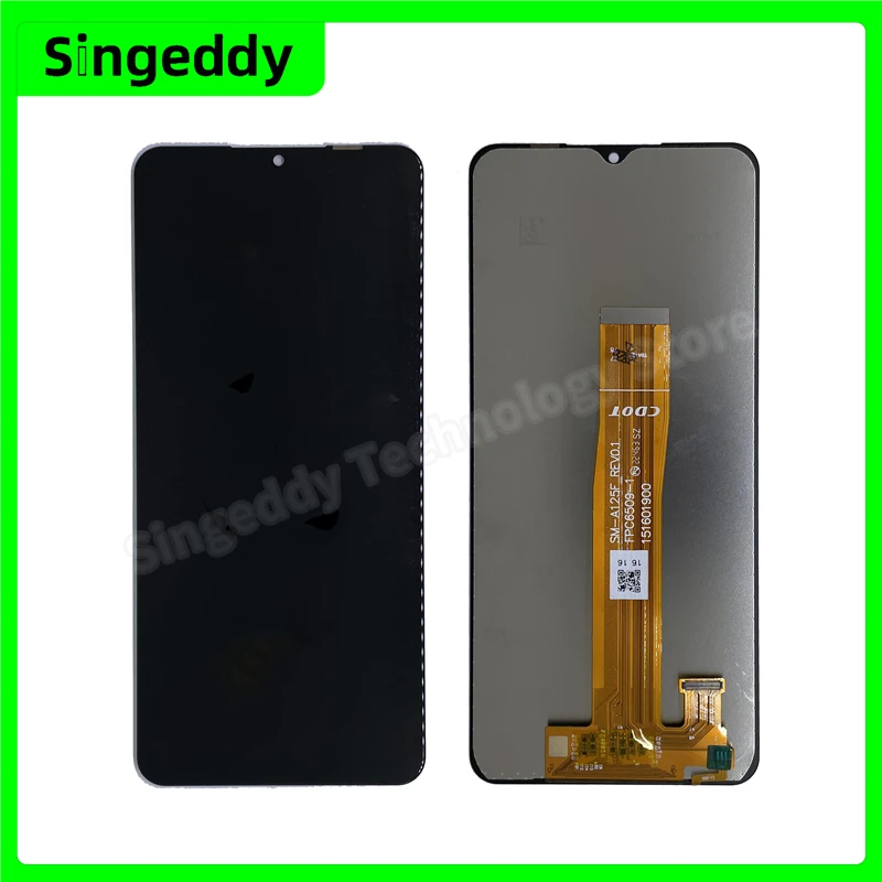 

A12 Touch Screen Digitizer Replacement, A02 LCD Display, Assembly, Complete Repair Parts
