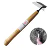 Composite Steel Long Neck Bend Handle Sickle Multi-functional Hand-held Weeding Sickle Hoe Outdoor Gardening Hand Tool 5