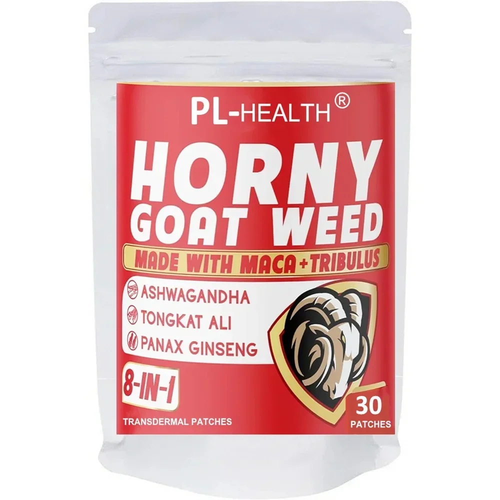 Cerotti Transdermici Di Capra Cornea, Con Maca, Tribulus, Ginseng - Performance E Supporto Energetico 30 Patch