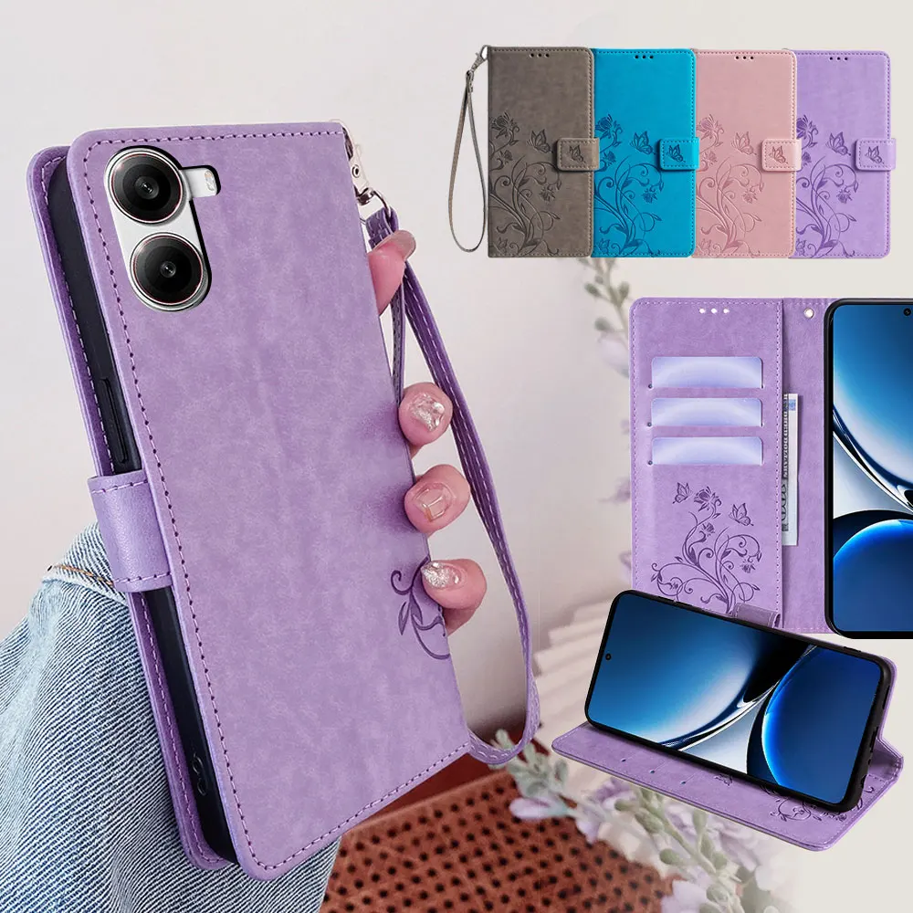 حافظة جلدية عصرية محفظة بإبزيم مغناطيسي حافظة جلدية لهاتف Xiaomi Poco X7 Pro Poco X6 X5 X4 Pro Neo X3 Pro X3 GT