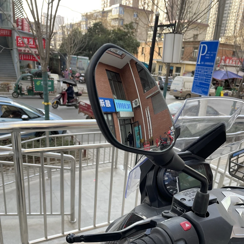 볼록 미러 증가 백미러 사이드 미러 뷰 비전 렌즈, BMW C400GT C400X C400 C 400 GT X 400GT 400X 용 액세서리