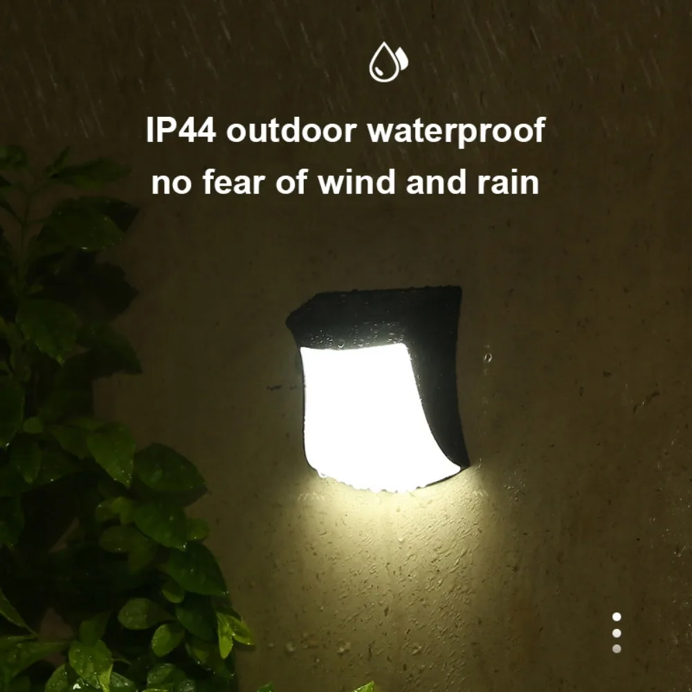 

Energy Saving LED Solar Energy Lamp Outdoor Wall Lamp Garden Courtyard Waterproof Decorative Lamp Staircase Yard Drive Way