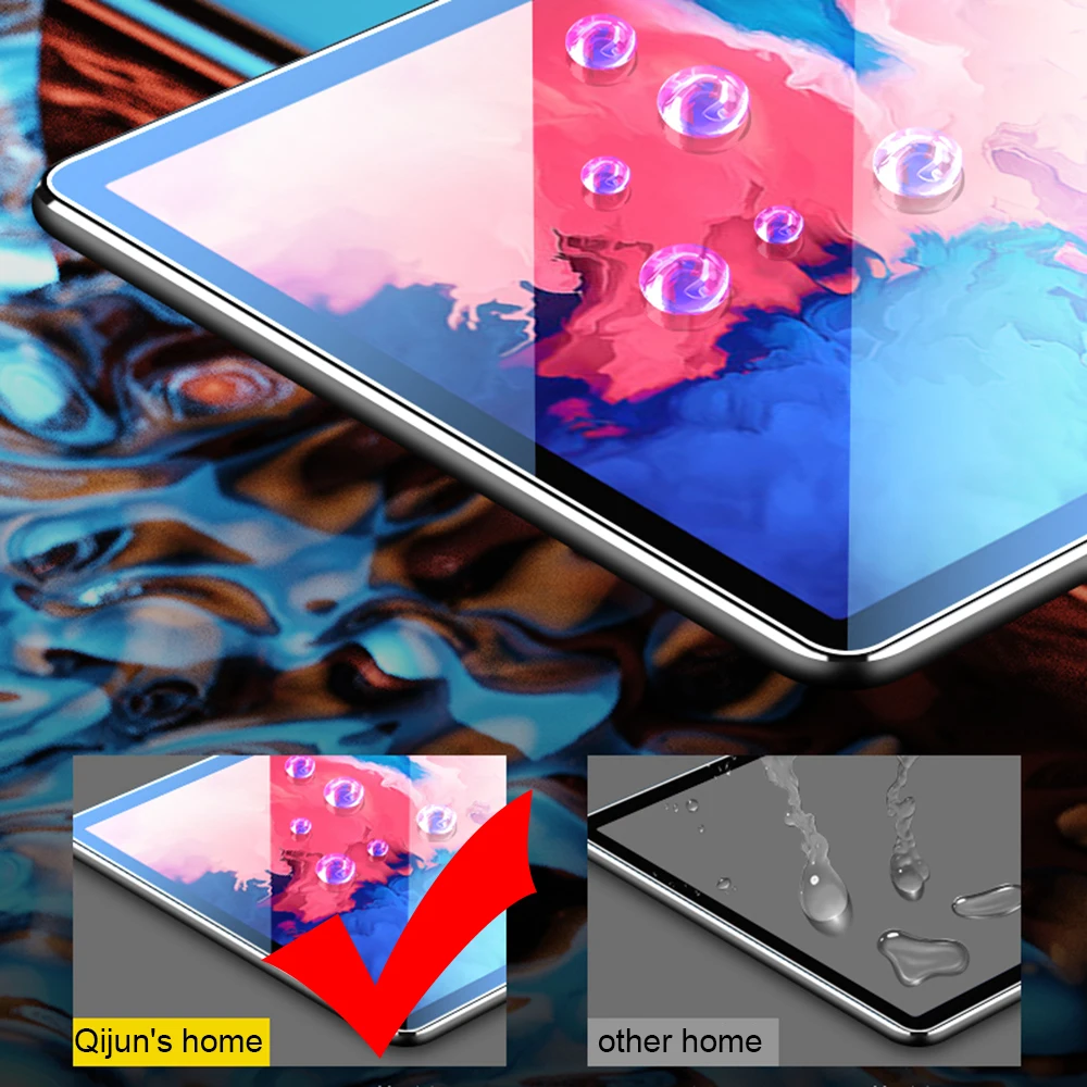 Tablet Tempered glass film For Samsung Galaxy Tab A 10.1" 2019 Scratch explosion Proof Anti fingerprint 2 Pcs SM-T510 SM-T515 5