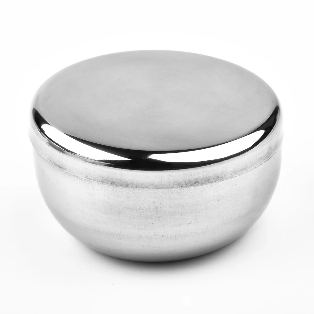 Bol de vaisselle, nœud de riz cuit à la vapeur, 1 pièce, couvercle de bol de 65g, capacité 170ml 320ml 420ml L, cuisine monocouche en acier inoxydable