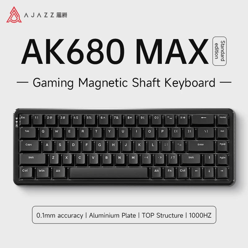 AJAZZ AK680 Max Magnetic Axis Keyboard RGB Wired Mechanical