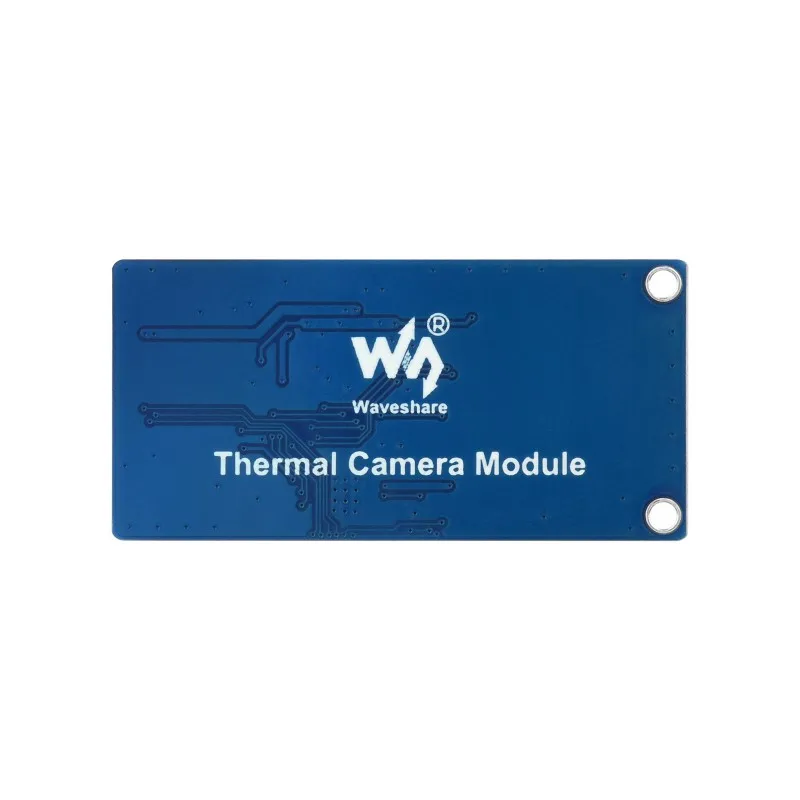 Module caméra thermique infrarouge connecté à un Raspberry Pi, détection de mouvement visible.