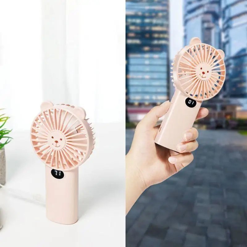 여름 휴대용 미니 팬 3 속도 조절 식 팬 USB 충전식 휴대용 휴대용 에어컨 쿨러 외부 이동