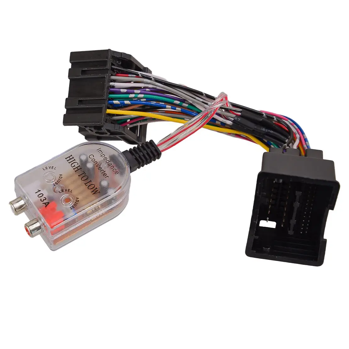 Radio Add Amp Subwoofer Amplifier Adapter Plug Wire Harness 71-2106 fit for GMC Buick Chevrolet Camaro Cruze Equinox Express