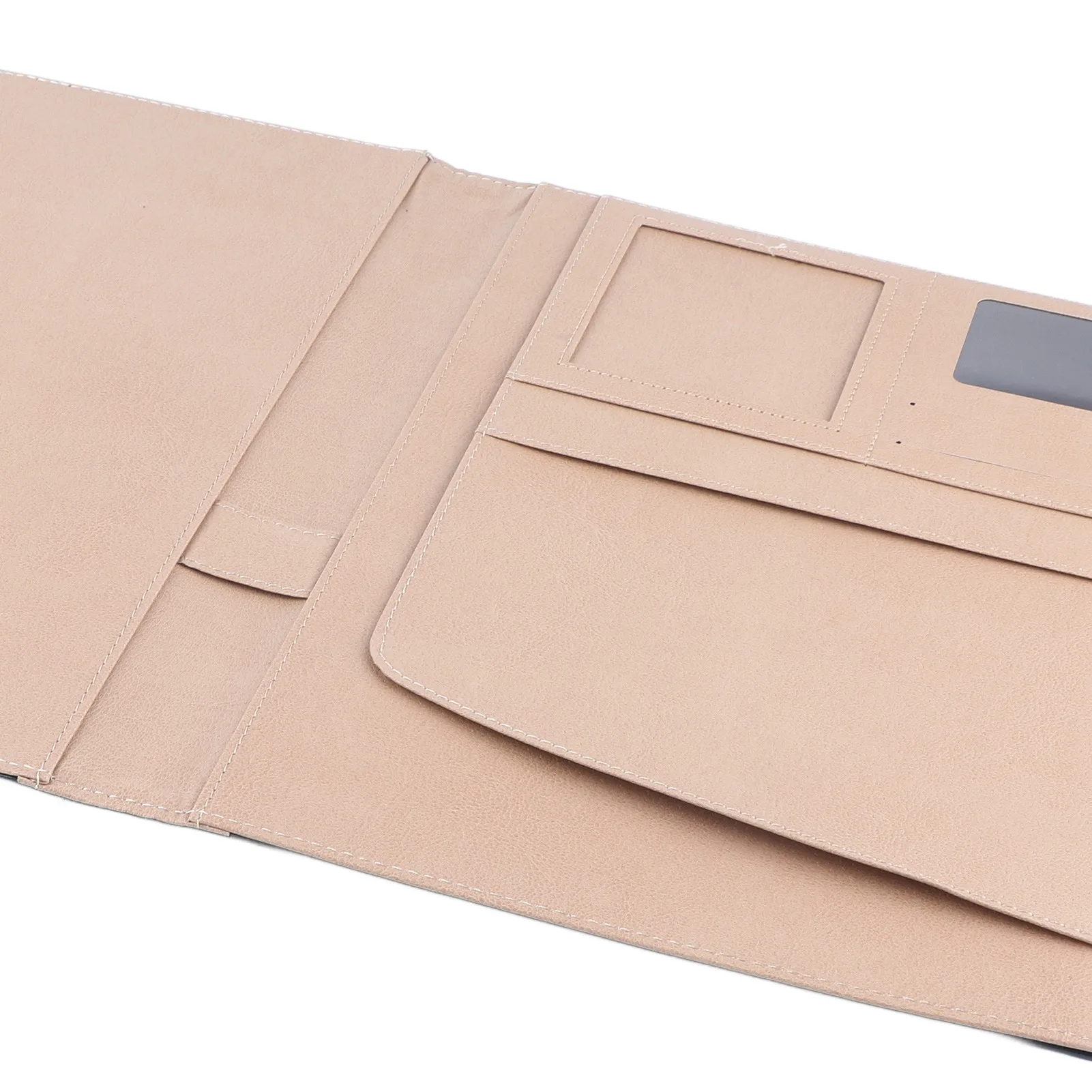 A4 Multifunctional PU Business Contract Document Conference Folder Organizer Case W/Card Slots conference folder document folder