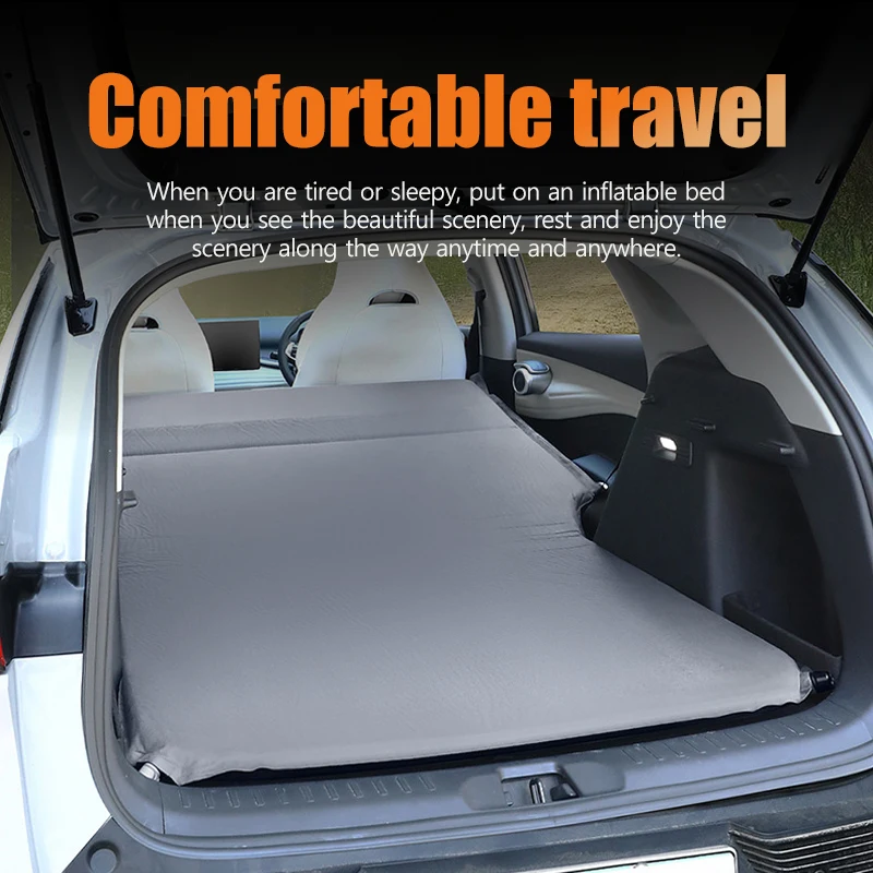 Car air mattress inflatable bed for BYD ATTO 3 camping travel hiking trip portable trunk thick mattress with air pump