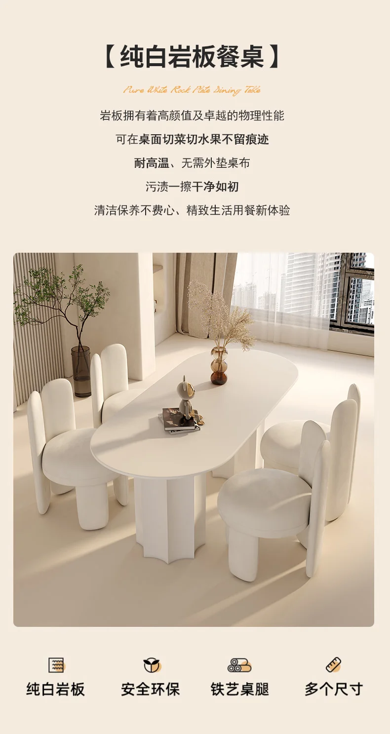Description Picture 3 of itemKitchen Islands Coffee Table Small Dining Side Balcony Wall Dinning Table Oval Hallway Dinette Mesa Plegable Salon Furniture