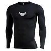 Plus 7XL 6XL Long Sleeve T Shirt Men Elastic Training T-shirt Gym Fitness Workout Tights Sport Jersey Athletic Running Shirt Men 1