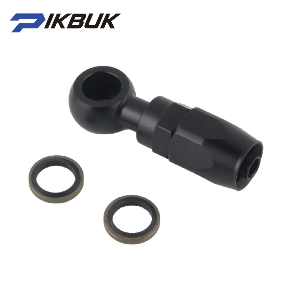 

car motorcycle hydraulic stainless steel nylon AN6 hose fitting banjo 12mm 14mm Fitting
