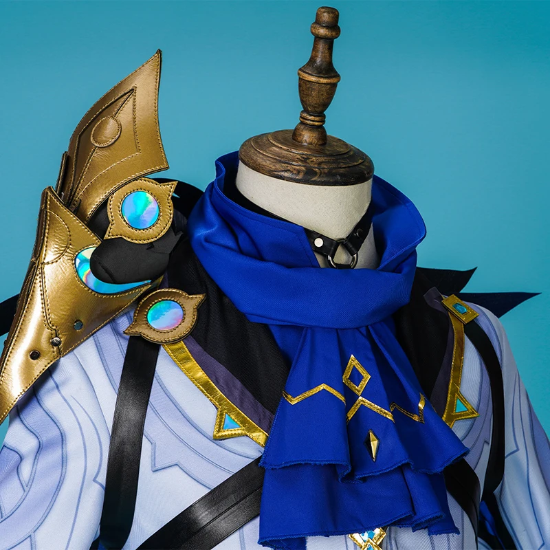Game Genshin Impact Il Dottore The Doctor Cosplay Costume Cloak