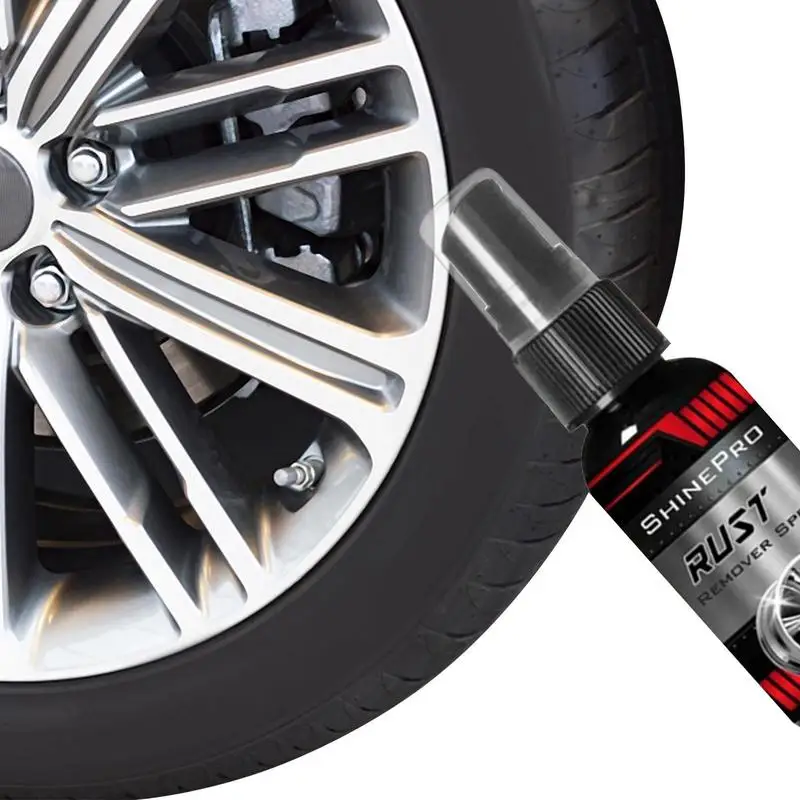 

Car Chrome Wheel Cleaner Rust Stain remover Detailing Tool Iron Fallout Derusting Spray Maintenance kit Rim Care For Automobile